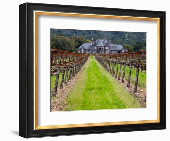 Ledson Winery, Sonoma Valley, California, USA-Julie Eggers-Framed Photographic Print