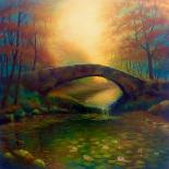 Bridge of Dreams, 2023, (Oil on Canvas)-Lee Campbell-Giclee Print