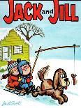 Batter Up - Jack and Jill, August 1964-Lee de Groot-Giclee Print
