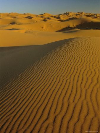 ART PRINT POSTER PHOTO LANDSCAPE SUNSET SAHARA DESERT DUNES SAND LFMP1233 