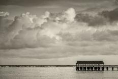 Hanalei Bay, Hanalei Pier, Hawaii, Kauai, clouds-Lee Klopfer-Photographic Print