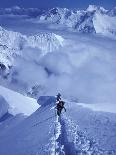 Mountain Climbing on Denali, Alaska, USA-Lee Kopfler-Photographic Print