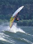 Windsurfing in Hood River, Oregon, USA-Lee Kopfler-Photographic Print