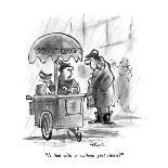 "Is that with or without goat cheese?" - New Yorker Cartoon-Lee Lorenz-Premium Giclee Print
