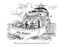 "Maybe zero tolerance is setting the bar too high." - New Yorker Cartoon-Lee Lorenz-Premium Giclee Print