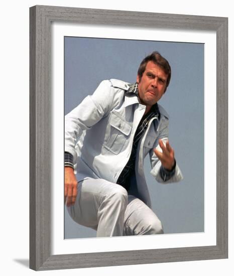 Lee Majors, The Six Million Dollar Man (1973)-null-Framed Photo