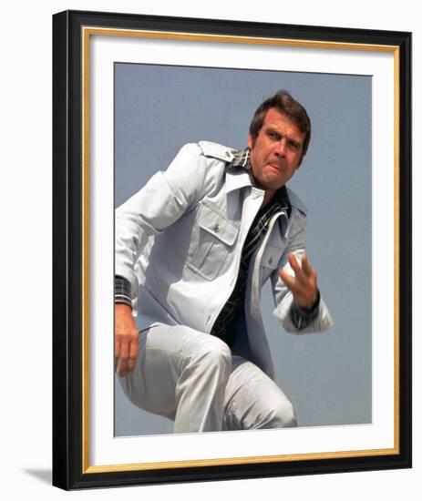 Lee Majors, The Six Million Dollar Man (1973)-null-Framed Photo