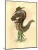 Leech 1873 'Missing Links' Parade Costume Design-Charles Briton-Mounted Giclee Print