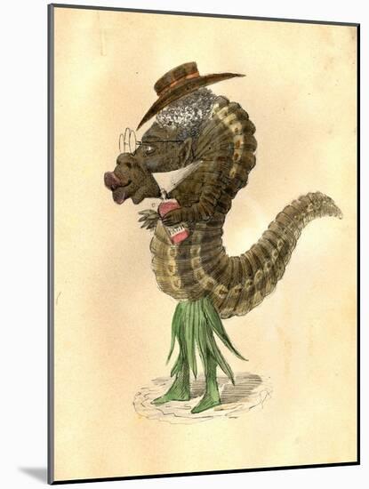 Leech 1873 'Missing Links' Parade Costume Design-Charles Briton-Mounted Giclee Print