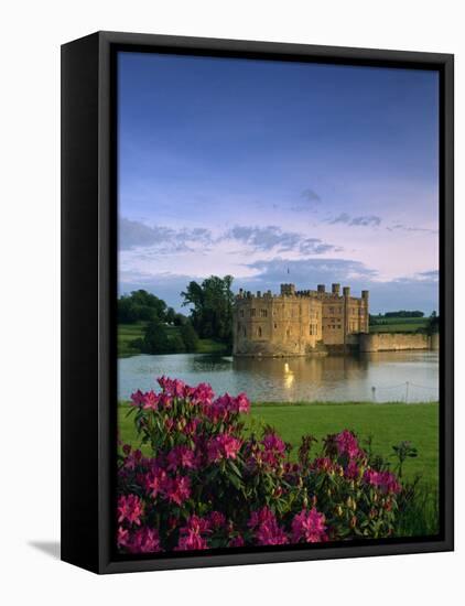 Leeds Castle, Kent, England, United Kingdom, Europe-Woolfitt Adam-Framed Premier Image Canvas