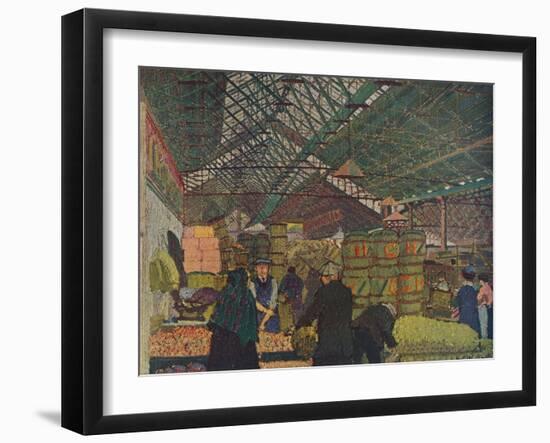 'Leeds Market', c1913 (1935)-Harold Gilman-Framed Giclee Print