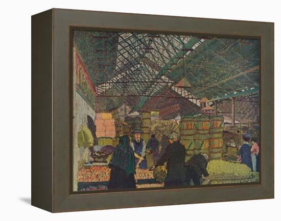 'Leeds Market', c1913 (1935)-Harold Gilman-Framed Premier Image Canvas