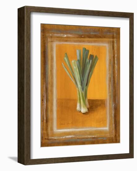 Leeks on Gold-Lanie Loreth-Framed Art Print