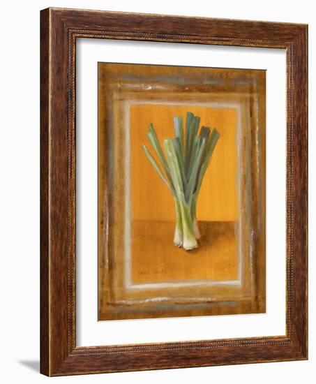 Leeks on Gold-Lanie Loreth-Framed Art Print