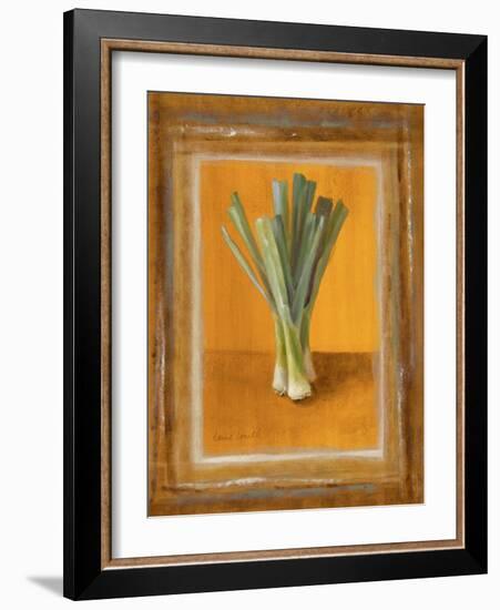 Leeks on Gold-Lanie Loreth-Framed Art Print