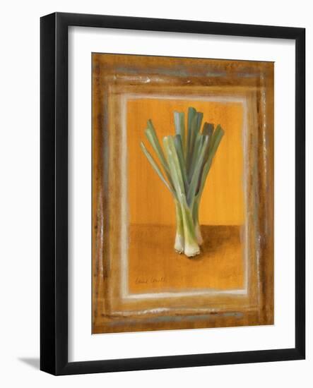 Leeks on Gold-Lanie Loreth-Framed Art Print