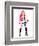 Leeloo Watercolor-Lora Feldman-Framed Premium Giclee Print