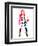 Leeloo Watercolor-Lora Feldman-Framed Premium Giclee Print