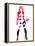 Leeloo Watercolor-Lora Feldman-Framed Stretched Canvas