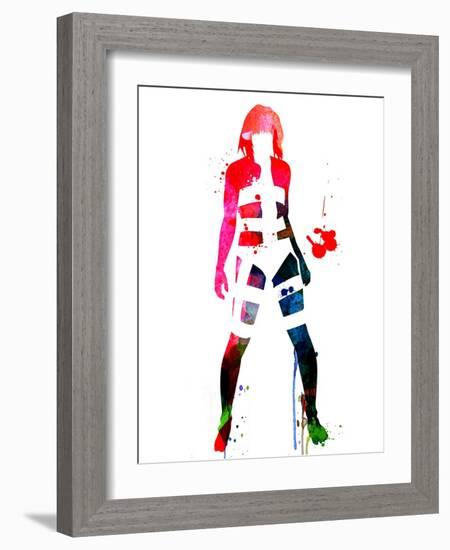 Leeloo Watercolor-Lora Feldman-Framed Art Print