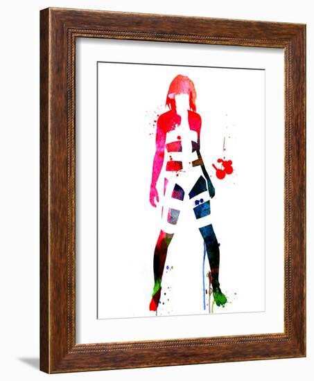 Leeloo Watercolor-Lora Feldman-Framed Art Print