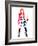 Leeloo Watercolor-Lora Feldman-Framed Art Print