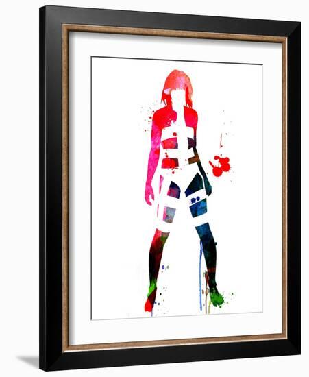 Leeloo Watercolor-Lora Feldman-Framed Art Print