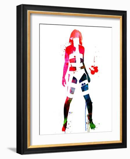 Leeloo Watercolor-Lora Feldman-Framed Art Print