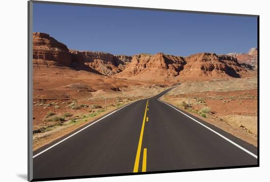 Lees Ferry Road, Glen Canyon National Recreation Area, Utah, Usa-Rainer Mirau-Mounted Photographic Print