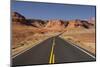 Lees Ferry Road, Glen Canyon National Recreation Area, Utah, Usa-Rainer Mirau-Mounted Photographic Print