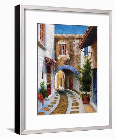 Lefkimi, Corfu, 2006-Trevor Neal-Framed Giclee Print