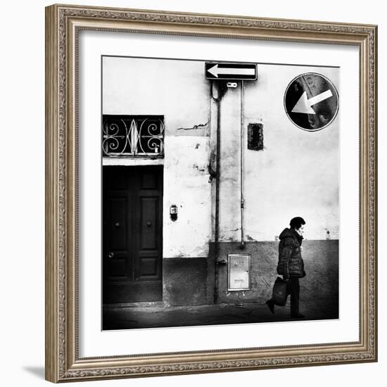 Left, Absolutely!-Franco Maffei-Framed Photographic Print