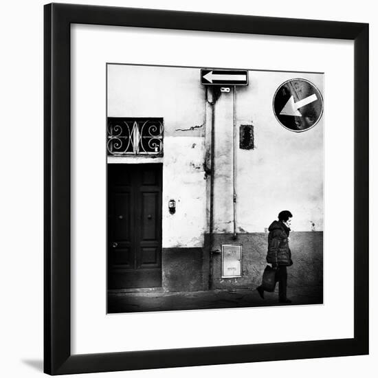 Left, Absolutely!-Franco Maffei-Framed Photographic Print