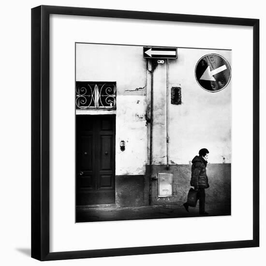 Left, Absolutely!-Franco Maffei-Framed Photographic Print