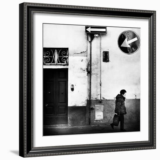 Left, Absolutely!-Franco Maffei-Framed Photographic Print