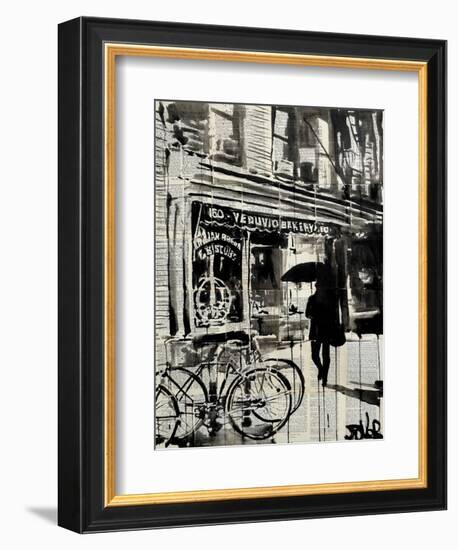 Left Bank-Loui Jover-Framed Art Print