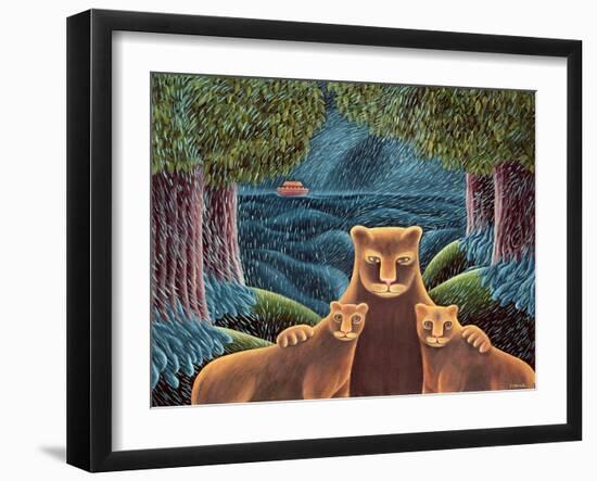 Left Behind-Jerzy Marek-Framed Giclee Print