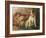 Left in Charge - a Fox Terrier with Game-Philip Eustace Stretton-Framed Giclee Print