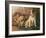 Left in Charge - a Fox Terrier with Game-Philip Eustace Stretton-Framed Giclee Print