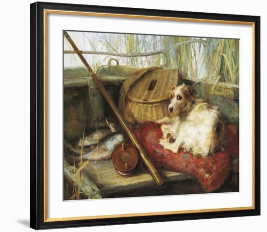 Left in Charge-Philip Eustace Stretton-Framed Premium Giclee Print