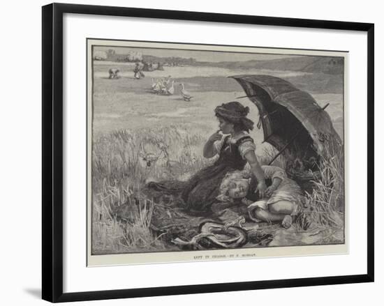 Left in Charge-Frederick Morgan-Framed Giclee Print