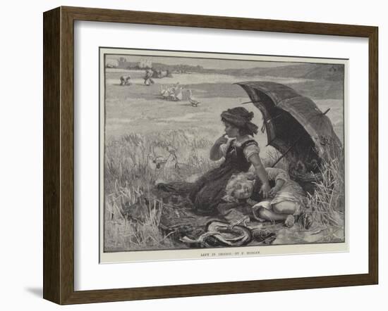 Left in Charge-Frederick Morgan-Framed Giclee Print