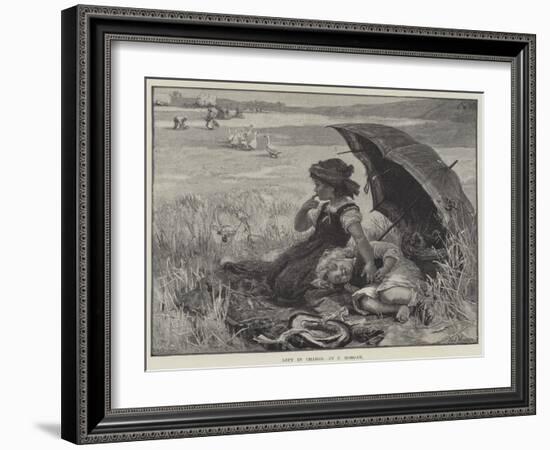 Left in Charge-Frederick Morgan-Framed Giclee Print