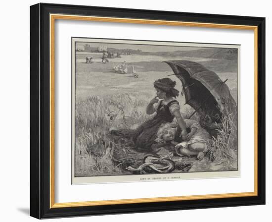 Left in Charge-Frederick Morgan-Framed Giclee Print