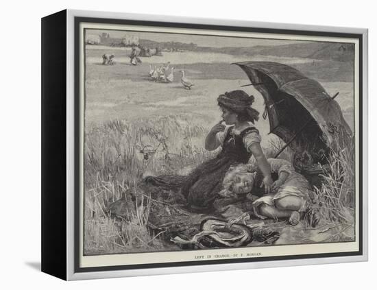 Left in Charge-Frederick Morgan-Framed Premier Image Canvas