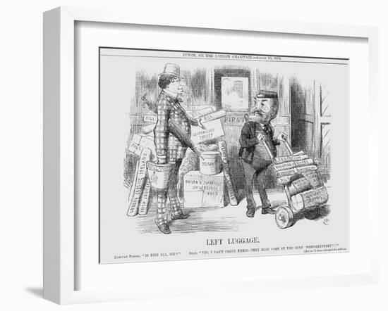 Left Luggage, 1876-Joseph Swain-Framed Giclee Print