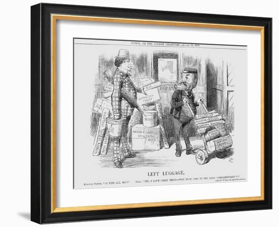 Left Luggage, 1876-Joseph Swain-Framed Giclee Print