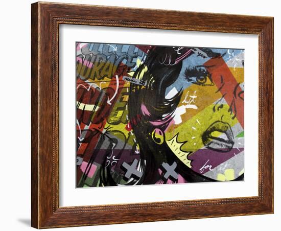 Left of Yes-Dan Monteavaro-Framed Giclee Print