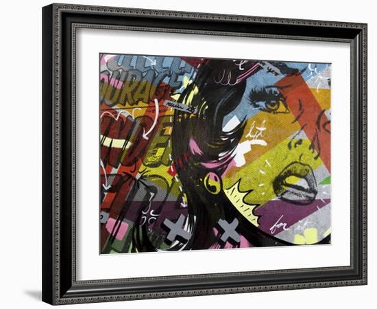 Left of Yes-Dan Monteavaro-Framed Giclee Print