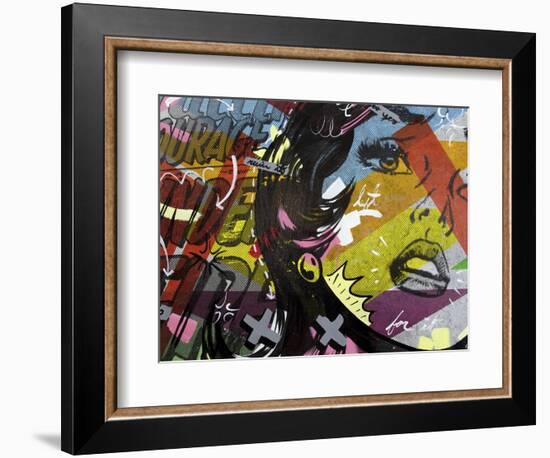 Left of Yes-Dan Monteavaro-Framed Giclee Print